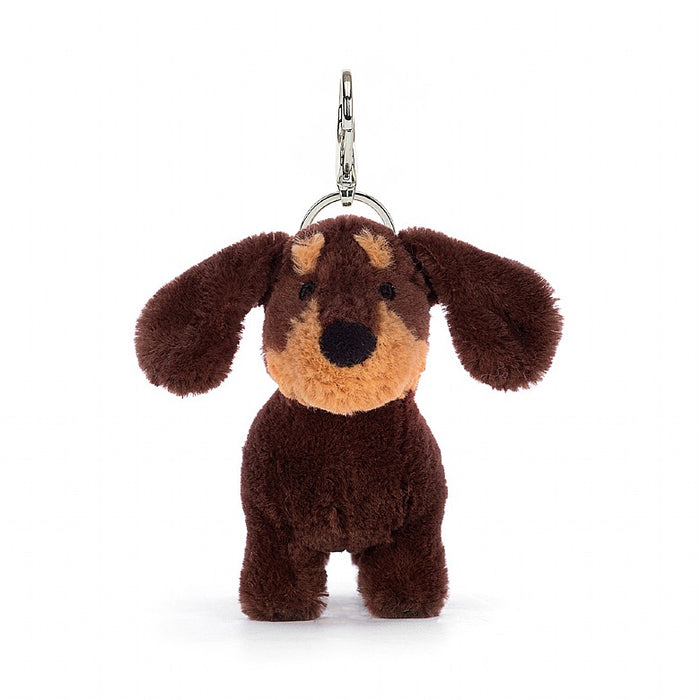 Otto sausage dog bag charm