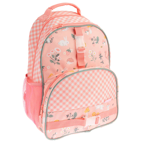 All Over Print Backpacks-Strawberry Fields