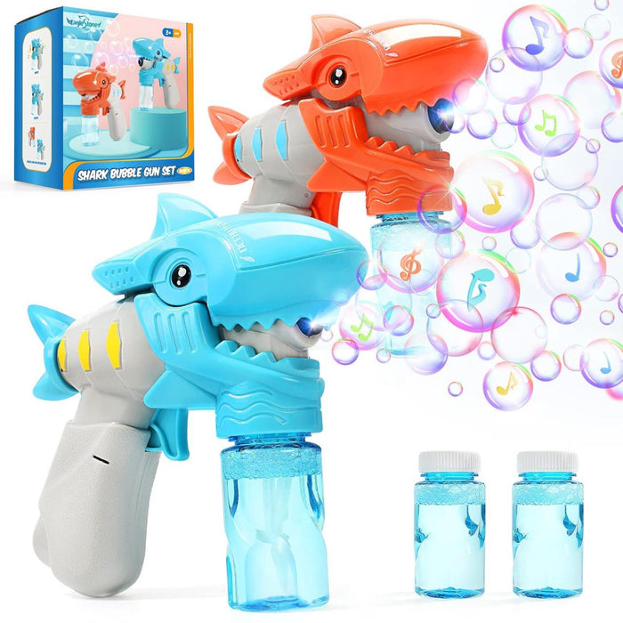 Shark Bubble Gun Set