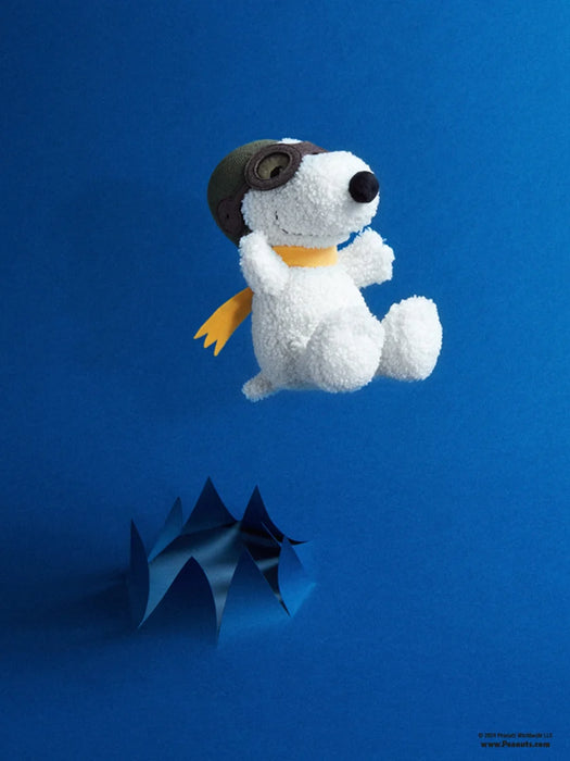 Snoopy Sitting Flying Ace | Cream