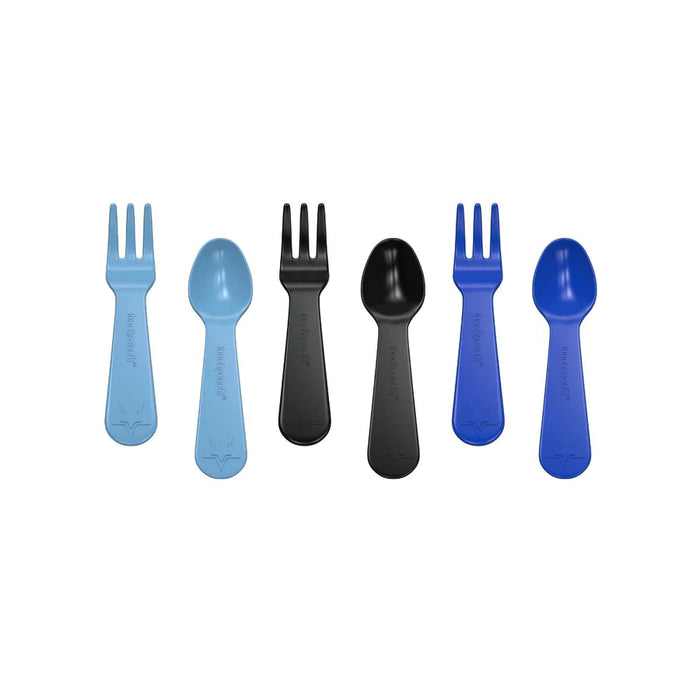 FORK AND SPOON SET - BLUE