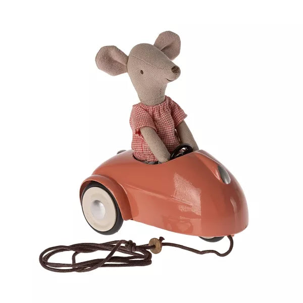 Mouse car - Coral