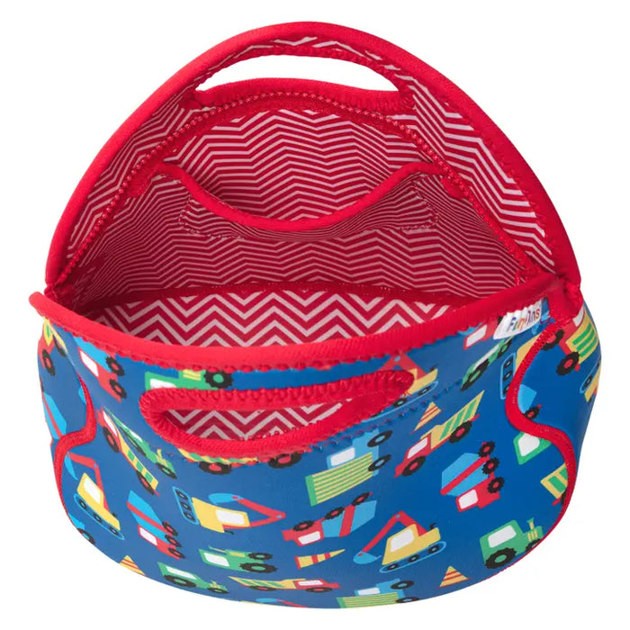 Large, Machine Washable Lunch Bag for Kids - Construction