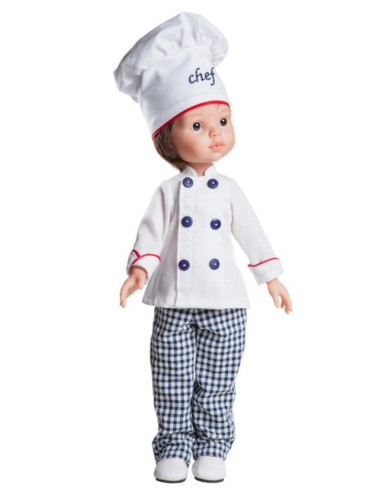 Doll Las Amigas-Carlos With Chef Set