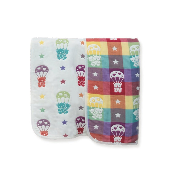 KaWaii Baby Muslin Jacquard Cotton Blanket - Parachute Small