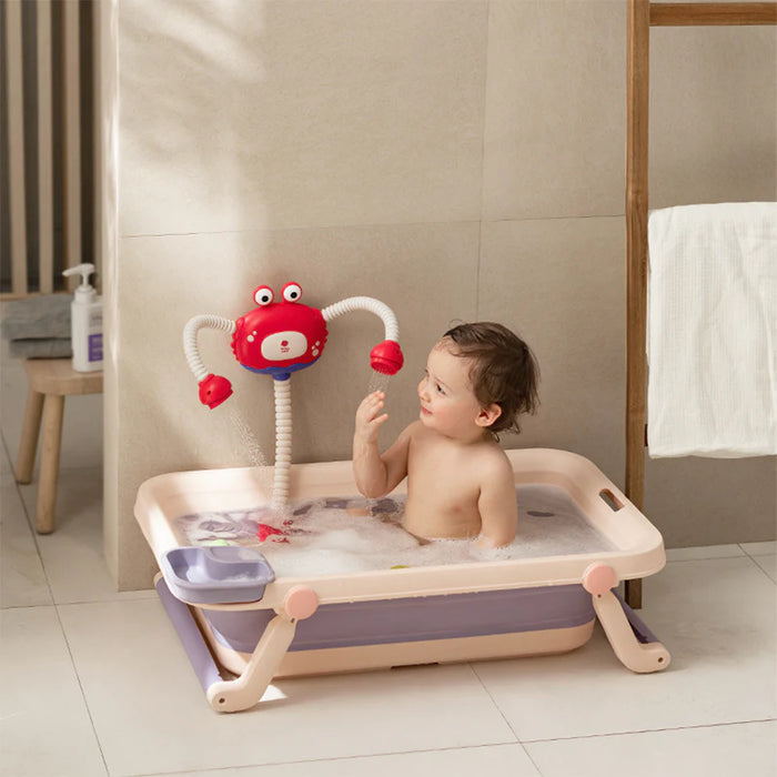 BC BABYCARE ELECTRIC SHOWER WATER TOY CRAB