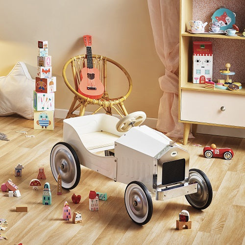 Ride On - Pedal Car, Ivory