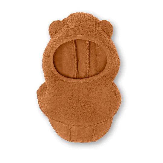 Jeffi Teddyfleece Pecan Brown Hood 2-3Y