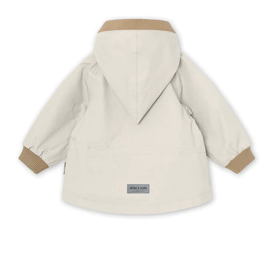 WAI FLEECE LINED SPRING JACKET. GRS-White Swan