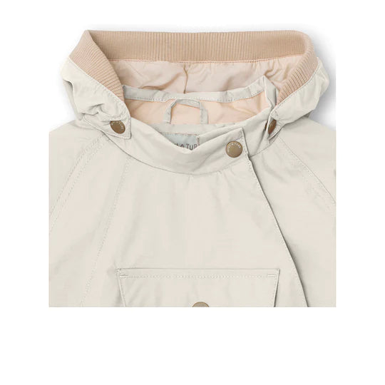 WAI FLEECE LINED SPRING JACKET. GRS-White Swan