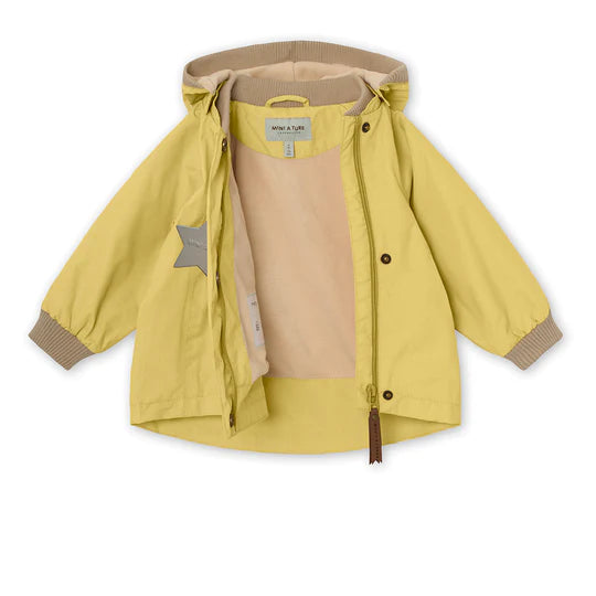 WAI FLEECE LINED SPRING JACKET. GRS- Dusky Citron