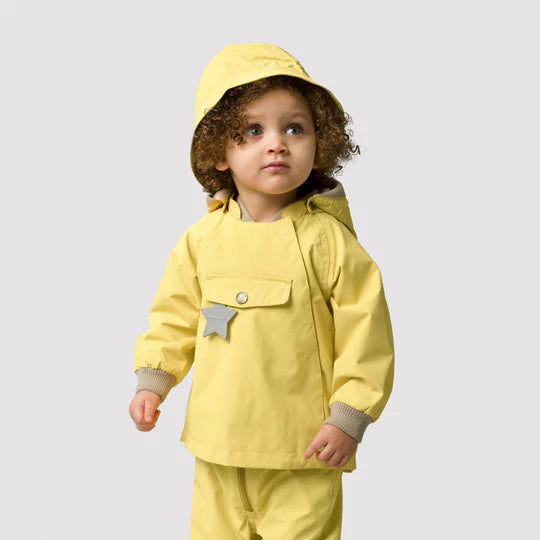 WAI FLEECE LINED SPRING JACKET. GRS- Dusky Citron