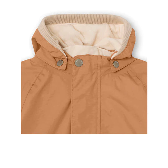 WALLY FLEECE LINED SPRING JACKET. GRS-Sandstorm