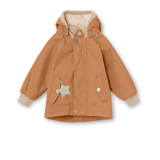 WALLY FLEECE LINED SPRING JACKET. GRS-Sandstorm