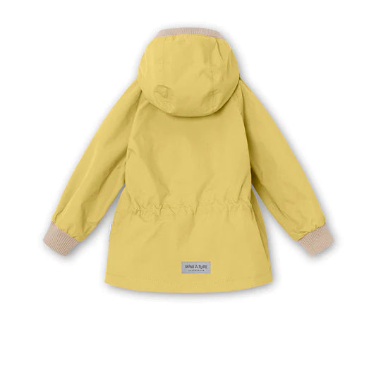 WALLY FLEECE LINED SPRING JACKET. GRS-Dusky Citron