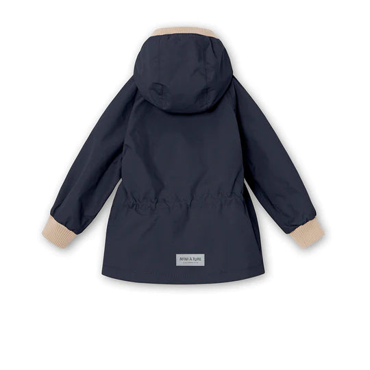 WALLY FLEECE LINED SPRING JACKET. GRS- Ombre Blue