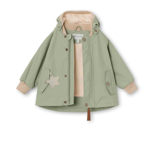 WALLY FLEECE LINED SPRING JACKET. GRS-Desert Sage