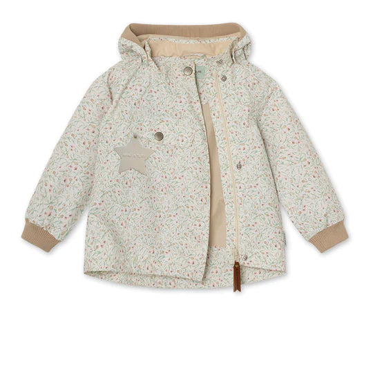 WAI FLEECE LINED PRINTED SPRING JACKET. GRS- PRINT Summer Pear