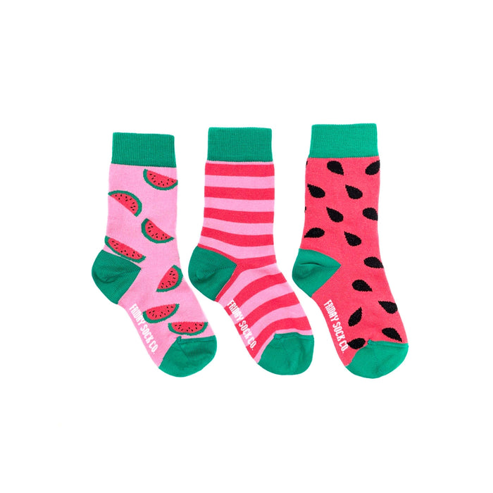 Kid’s Socks-Watermelon