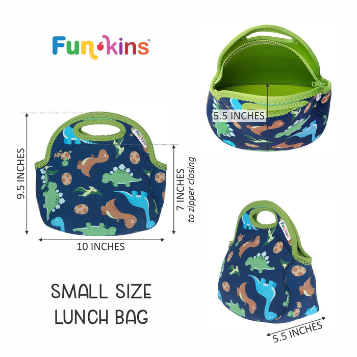 Large, Machine Washable Lunch Bag for Kids - Mermaids