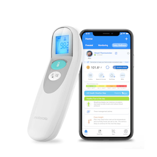 MOTOROLA 3-in-1 Non-Contact Smart Thermometer