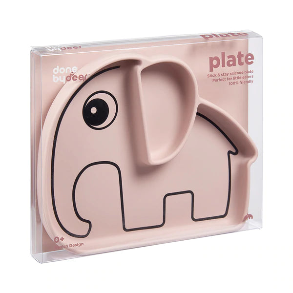 Silicone Stick & Stay plate Elphee Powder