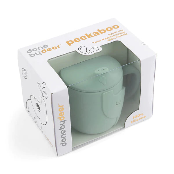 Peekaboo spout cup Elphee Green