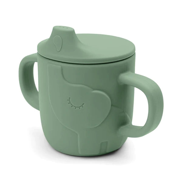 Peekaboo spout cup Elphee Green