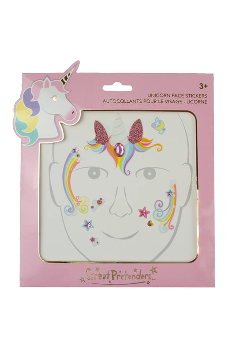 Unicorn Face Stickers