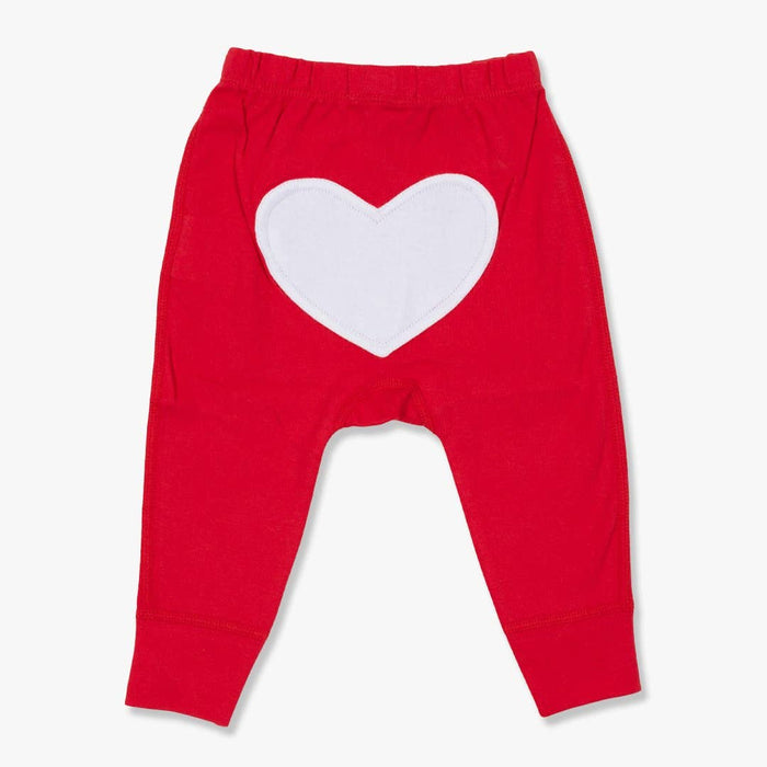 Mushroom Red Heart Pants