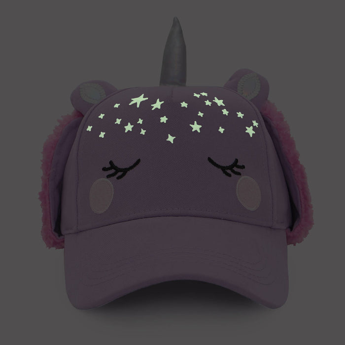 3D Caps with Earflaps - Unicorn