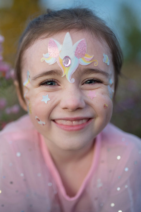 Unicorn Face Stickers