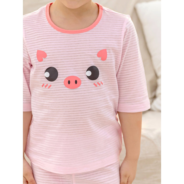 Little Piggy Organic Cotton Pajamas 5Y