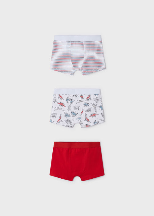 3 pack print boxers boy