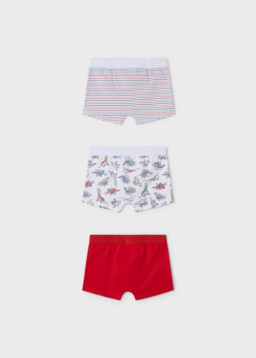 3 pack print boxers boy