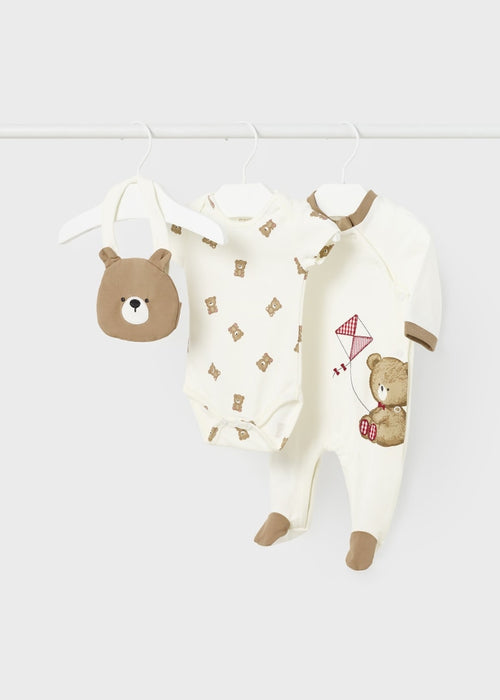 3-Piece Sustainable Cotton Set Newborn (Gift Set)