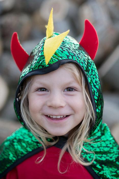 Reversible Dragon Knight Cape 5-6Y