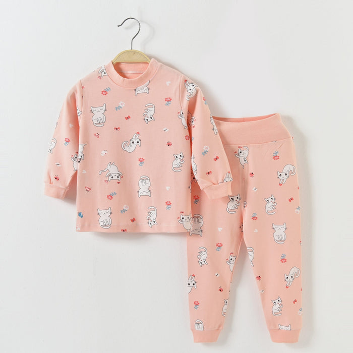 KaWaii Baby 2-piece Cotton Bodysuit- Kittens 120/4-5 Yrs