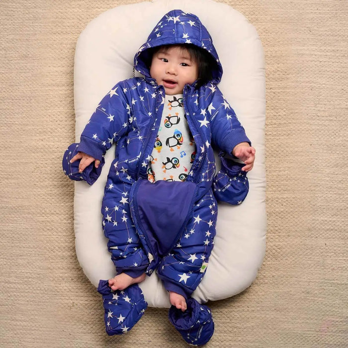 Navy Constellation Snowsuit