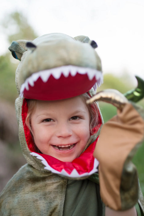 Great Pretenders T-Rex Hooded Cape 4-6Y