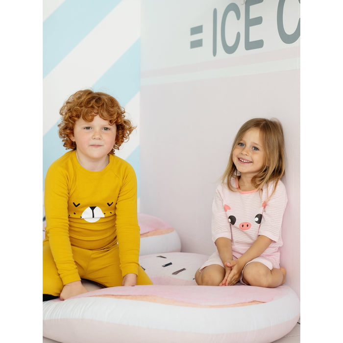 Little Piggy Organic Cotton Pajamas 6-7Y