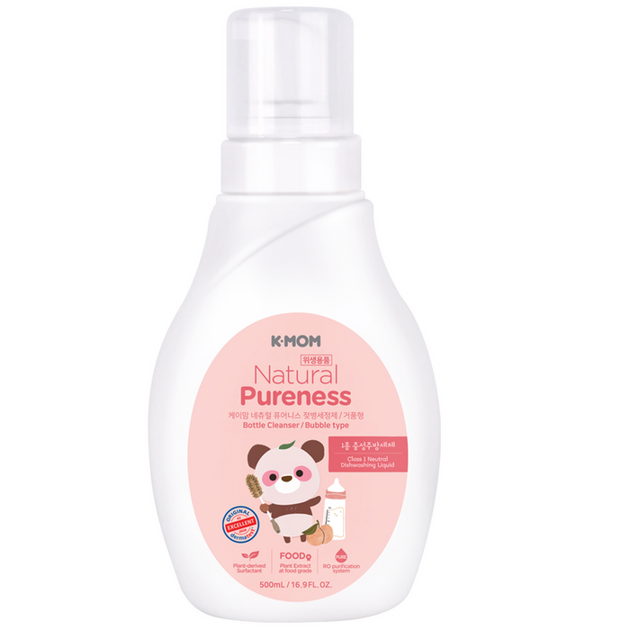 K-Mom Baby Bottle & Fruits Cleanser Bubble Foam