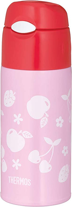 Water Bottle, Vacuum Insulated Bottle with a Straw,(400 ml)