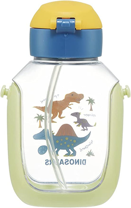 Water Bottle with Straw 530 ml Dinosaur