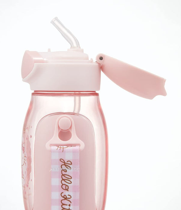 Water Bottle with Straw 530 ml Hello Kitty