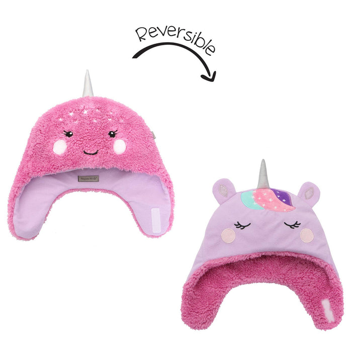 Reversible Sherpa Hat - Unicorn/Narwhal