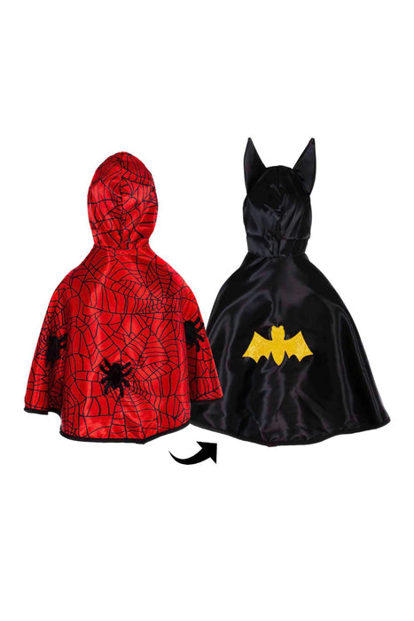 Baby Reversible Spider Bat Cape 2-3Y