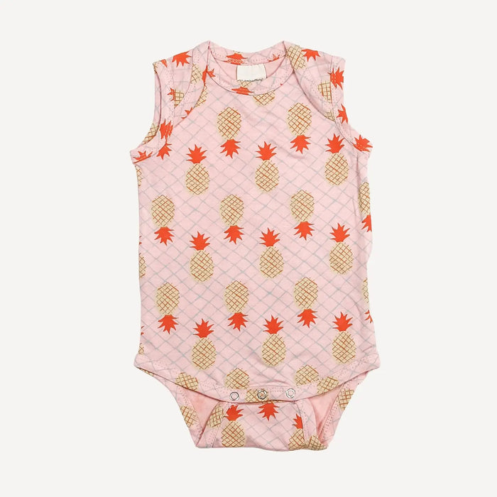 Sleeveless Bodysuit - Pineapple