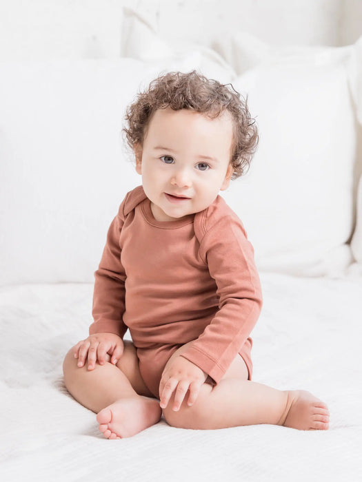 Classic Long Sleeve Bodysuit - Cedar