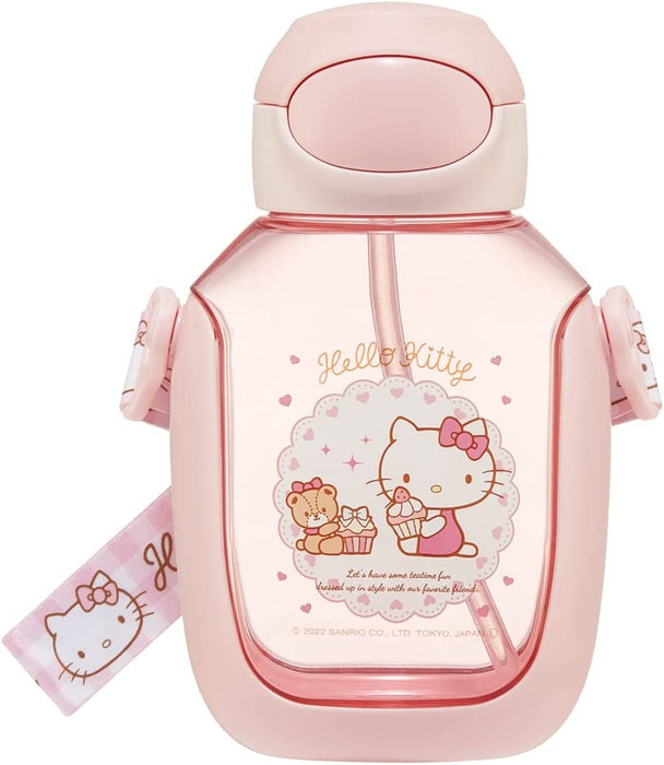 Water Bottle with Straw 530 ml Hello Kitty